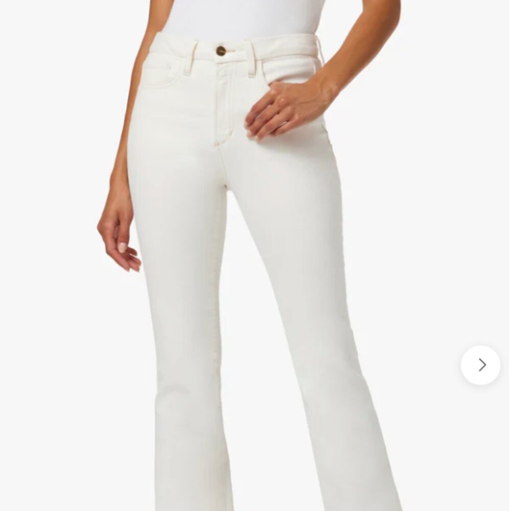 JOE'S JEANS - THE HI HONEY HIGH RISE CURVY BOOTCUT (MILK WHITE - 24)
